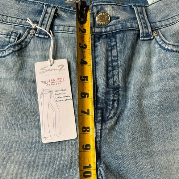 Seven 7 Starlette Jeans size 14 - Picture 5 of 7